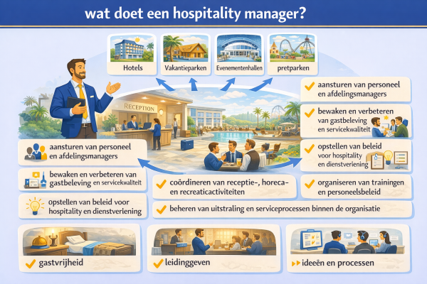 Wat doet een hospitality manager